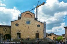 Historisch centrum San Gimignano - Het historisch centrum van San Gimignano: De Collegiale kerk werd gewijd in 1148 en is gewijd aan St. Geminianus of St. Gimignano, de...