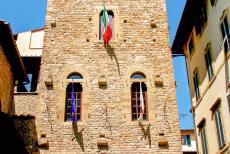 Historisch centrum van Florence - Historisch centrum van Florence: De schrijver Dante Alighieri werd in 1265 geboren in dit huis. Van het originele huis van Dante, het...