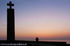 Cultuurlandschap van Sintra - Cultuurlandschap van Sintra: Cabo da Roca (Kaap Roca) bij zonsondergang. Kaap Roca is de meest westelijke punt van het Europese vasteland, de kaap...
