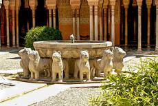 Alhambra, Generalife and Albayzín - Alhambra, Generalife and Albayzín, Granada: The Fountain of the Lions is situated in the middle of the Courtyard of the... Alhambra, Generalife and Albayzín - Alhambra, Generalife and Albayzín, Granada: The Fountain of the Lions is situated in the middle of the Courtyard of the...