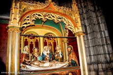 Cologne Cathedral - Cologne Cathedral: The 14th Station of the Cross, Jesus is laid in the tomb. Cologne Cathedral is located along the Pilgrimage Route of Santiago...