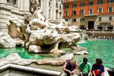 Historisch centrum van Rome - Historisch centrum van Rome: De Trevifontein is de beroemdste fontein in Rome en misschien wel de beroemdste ter wereld. Volgens de mythe kom je...