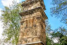 Column of Igel - The Column of Igel is the tallest Roman burial column north of the Alps. The square column was created of limestone and is about 23...
