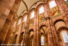 Speyer Cathedral - The flat wooden ceilig of Speyer Cathedral was replaced by a stone vaulting between 1082 and 1106. The...