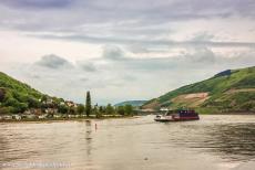 Upper Middle Rhine Valley - Upper Middle Rhine Valley: A campsite on the banks of the river Rhine. The Upper Middle Rhine Valley has been inhabited since the Iron Age,...