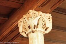 Kasteel Wartburg - Kasteel Wartburg: Een van de originele romaanse kapitelen van de Palas. In de Wartburg staan ongeveer 200 pilaren met prachtig...