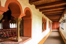 Wartburg Castle - Wartburg Castle: On the left hand side the decorated Singers' Hall. During the Middle Ages, the castle was a centre of arts and music....
