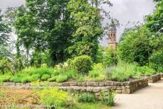 Abbey of Lorsch - Abbey of Lorsch: The herb garden is based on the Lorsch Pharmacopoeia, an important book of classical herbal medicine,...