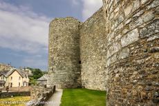 Castles of King Edward in Gwynedd - The Castles and Town Walls of King Edward in Gwynedd: The Chapel Tower of Harlech Castle. In the 16th century, the Chapel Tower probably...