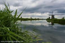 Mill Network at Kinderdijk-Elshout - The Mill Network at Kinderdijk-Elshout is surrounded by water and reeds. The windmill is a symbol of the Netherlands and their fight...
