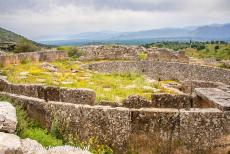 Archaeological Site of Mycenae - Archaeological Site of Mycenae: The walled enclosure contains six shaft graves, where nineteen bodies were buried. The shaft...