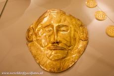 Archeologisch Mycene - Archeologische Mycene: Het gouden 'Dodenmasker van Agamemnon' is een van de bekendste artefacten uit de Griekse bronstijd. Een...