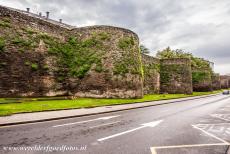 Roman Walls of Lugo - The Roman walls of Lugo were built of local schist and granite. The Roman walls of Lugo reach a height of ten to fifteen metres and form a...