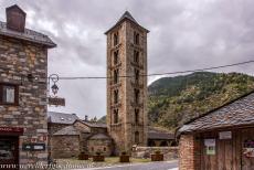 Catalan Romanesque Churches of Vall de Boí - The Santa de Eulalia de Erill La Vall has one of the most spectacular bell towers in the Vall de Boí. The tower is 23 metres high, it was... Catalan Romanesque Churches of Vall de Boí - The Santa de Eulalia de Erill La Vall has one of the most spectacular bell towers in the Vall de Boí. The tower is 23 metres high, it was...