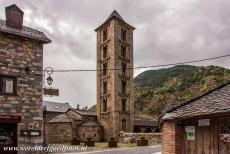 Catalan Romanesque Churches of Vall de Boí - The Santa de Eulalia de Erill La Vall has one of the most spectacular bell towers in the Vall de Boí. The tower is 23 metres high, it was...
