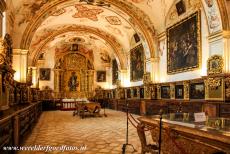 Kloosters van San Millan Yuso en Suso - Kloosters van San Millán Yuso en Suso: De sacristie van het klooster van San Millán Yuso is een van de mooiste...