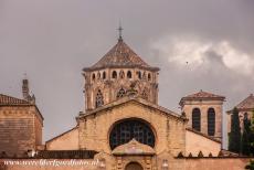 Poblet Monastery - Poblet Monastery: The octogonal tower of the monastery church. The monastery was plundered during the First Carlist War, a civil war in Spain...