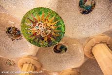 Works of Antoni Gaudí - Works of Antoni Gaudí, Barcelona: The Sala Hipóstila in Park Güell was intended to function as an indoor marketplace, it...