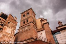 Mudéjar architectuur van Aragon - De Torre de San Pedro en de San Pedrokerk in Teruel behoren tot de Mudéjar architectuur van Aragon. In de San Pedrokerk staat een...