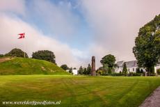 Jelling Mounds, Runic Stones and Church - Jelling Mounds, Runic Stones and Church: The Royal Standard of Denmark is raised on the Jelling Mounds every summer Sunday because the Jelling...