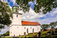 Agrarisch landschap van Zuid-Öland - Agrarisch landschap van Zuid-Öland: De stenen kerk van Resmo is een van de oudste kerken van Zweden, die nog in gebruik is. De kerk werd aan...