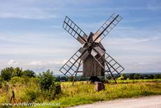 Agrarisch landschap van Zuid-Öland - Agrarisch landschap van Zuid-Öland: Het Zweedse eiland Öland is bekend om haar windmolens. Iedere boerderij bezat een molen...