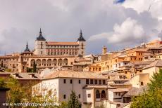 Historische stad van Toledo - Historische stad Toledo: Het Alcázar is het kasteel van Toledo, het staat op het hoogste punt in de historische stad...