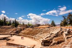 Archeologisch ensemble van Mérida - Archeologisch ensemble van Mérida: Het Romeinse amfitheater van Mérida werd in het jaar acht v.Chr. in gebruik genomen, het...