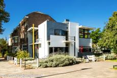 Rietveld Schröder House - The Rietveld Schröder House shares an exterior wall with the neighbouring house. The two-storey house was built on the outskirts Utrecht, a...
