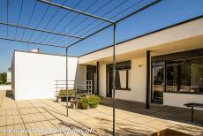 Tugendhat Villa in Brno - The rooms on the third floor of Tugendhat Villa have direct access to the terrace, the terrace is overlooking the city of Brno. De villa is a...