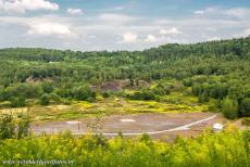 Messel Pit Fossil Site - The Messel Pit date back to the Middle Eocene, in that period the Messel Pit was a deep volcanic crater lake in a wet tropical...