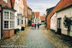 Deense deel van de Waddenzee - In het historische centrum van de Deense stad Tønder staan huizen uit de 17de en 18de eeuw. De voormalige Hanzestad...