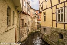 Old Town of Quedlinburg - Collegiate Church, Castle and Old Town of Quedlinburg: The river Bode flows through the Old Town of Quedlinburg. Quedlinburg is situated...