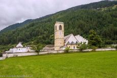 Benedictine Convent of St. John at Müstair - The Planta Tower rises high above the Benedictine Convent of St. John and the isolated Müstair Valley. In the years immediately following its... Benedictine Convent of St. John at Müstair - The Planta Tower rises high above the Benedictine Convent of St. John and the isolated Müstair Valley. In the years immediately following its...