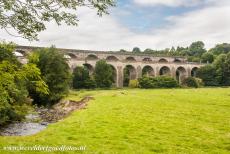 Pontcysyllte Aqueduct - The imposing masonry Chirk Aqueduct was designed by Thomas Telford and completed in 1801. The Chirk Aqueduct carries the Llangollen Canal...
