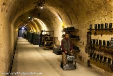 Champagne Hillsides - Champagne Hillsides, Houses and Cellars: Beneath the town of Epernay stretches a huge maze of about 120 km of tunnels, caves and cellars. The...