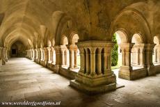 Cistercian Abbey of Fontenay - Cistercian Abbey of Fontenay: Each day of the year, the cloisters are bathed in daylight. The 12th century Romanesque cloisters of...
