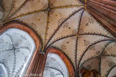 Hanseatic City of Lübeck - Hanseatic City of Lübeck: The decorated vaults of the Marienkirche, the Church of St. Mary. The Church of St. Mary is the...
