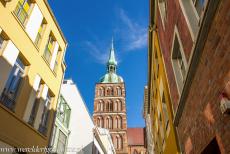 Historisch centrum van Stralsund - Historisch centrum van Stralsund: De Nikolaikirche, de St, Nicolaaskerk, de oudste van de drie belangrijkste parochiekerken van...