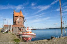 Historic Centre of Stralsund - Historic Centre of Stralsund: The Lotsenhaus is the historic maritime Pilot Station of Stralsund, it was built of red brick in 1901. In the...