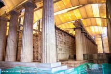 Tempel van Apollo Epicurius in Bassae - Omdat de tempel van Apollo Epicurius in Bassae in een verlaten streek ligt, werd hij pas in 1765 door toeval ontdekt door...