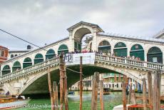 Venice and its Lagoon - Venice and its Lagoon: The Rialto Bridge is spanning the Canal Grande in Venice. The bridge is one of the most famous bridges in Venice. The...