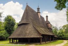Houten kerken van Małopolska - Houten kerken van zuidelijk Małopolskaa: Małopolska is Pools voor 'Klein Polen'. De Sint-Filippus en Sint-Jacobuskerk in...