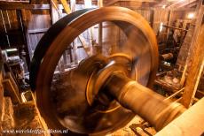 Engelsberg Ironworks - Engelsberg Ironworks: The water wheel is still in working condition, the bellows was powered by this wooden water wheel. The introduction of the...