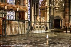 Canterbury Cathedral - The spot where Archbishop Thomas Becket was originally interred in Canterbury Cathedral is marked with an eternal burning candle. Thomas...