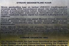 Geodetische boog van Struve - Van de 265 meetpunten kregen 34 meetpunten van de Geodetische boog van Struve in 2005 de status Werelderfgoed en werden ingeschreven op...