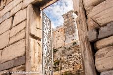 Acropolis of Athens - Acropolis of Athens: The Beulé Gate is located at the foot of the steep stone stairway leading up to the Acropolis. Visitors to the...