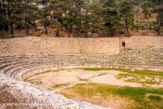Archeologisch Delphi - Archeologisch Delphi: Het stadion van Delphi ligt op de top van de Parnassus, de berg waarop het heiligdom van Delphi werd gebouwd. Het...