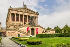 Museumsinsel Berlijn - Museumeiland Berlijn: De Alte Nationalgalerie werd in 1876 geopend in het bijzijn van de Duitse keizer. Het in WOII zwaar...