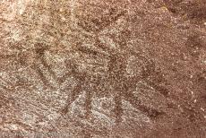 Rock Drawings in Valcamonica - Rock Drawings in Valcamonica, Italy: One of the larger rocks in the City Archaeological Park of Seradina-Bedolina in Capo di Ponte shows a... Rock Drawings in Valcamonica - Rock Drawings in Valcamonica, Italy: One of the larger rocks in the City Archaeological Park of Seradina-Bedolina in Capo di Ponte shows a...